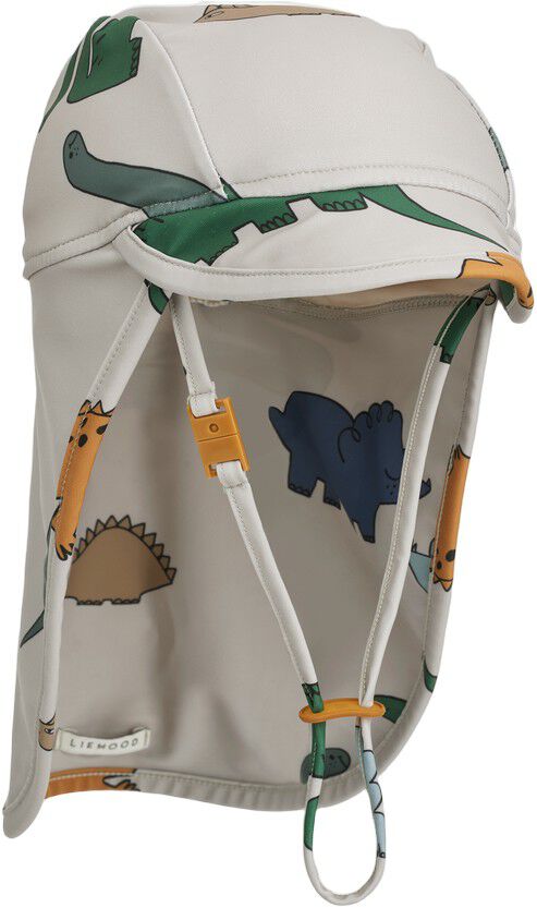 Cecilia Swim Hat Dinosaurs / Mist-3