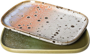 70s ceramics small trays atlas set of 2