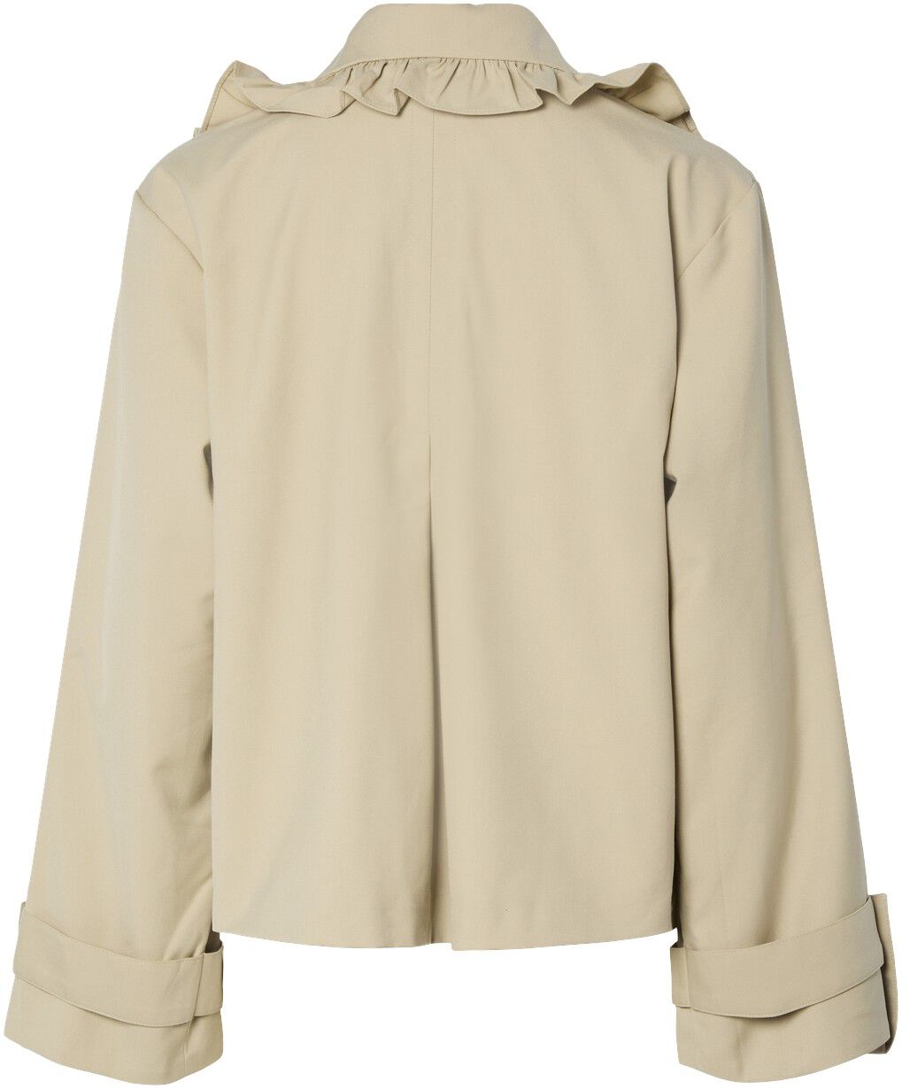 YASELSANA LS SHORT TRENCHCOAT