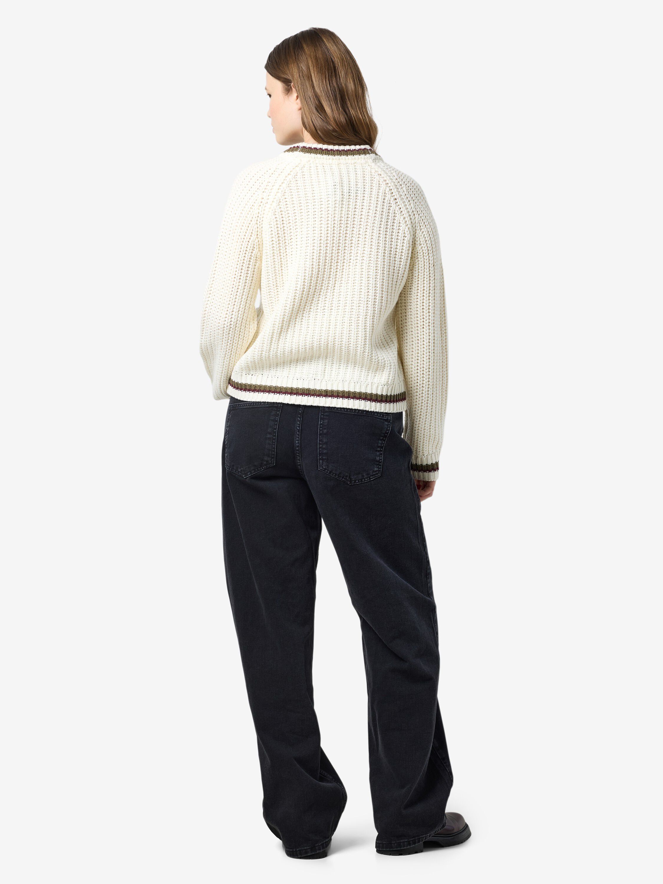 NMCHARLIE L/S VARSITY KNIT CARDIGAN