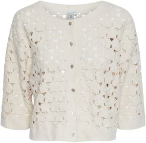 YASHATTY 3/4 CROCHET CARDIGAN