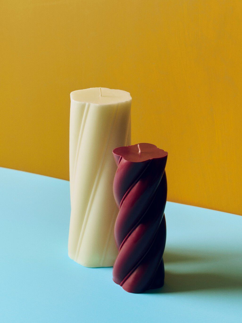 Soft Serve Candle-Medium-Bordeaux