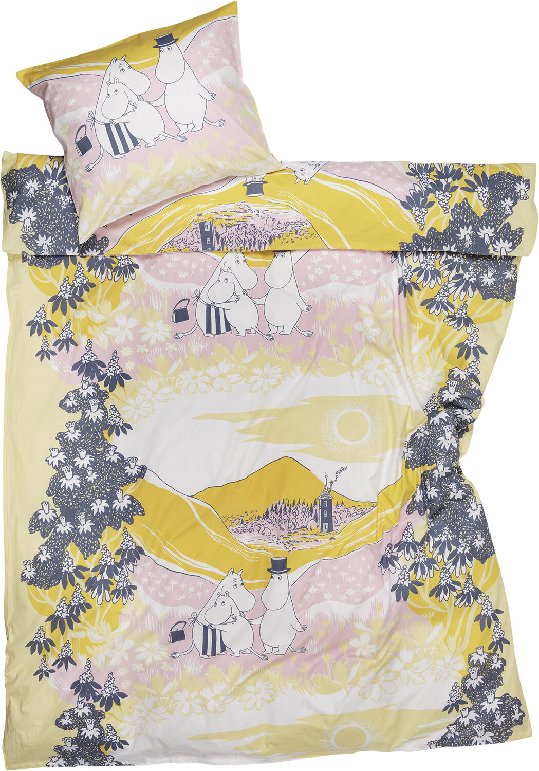 Moomin Arabia 140x200cm senget&oslash;j Familietid GOTS