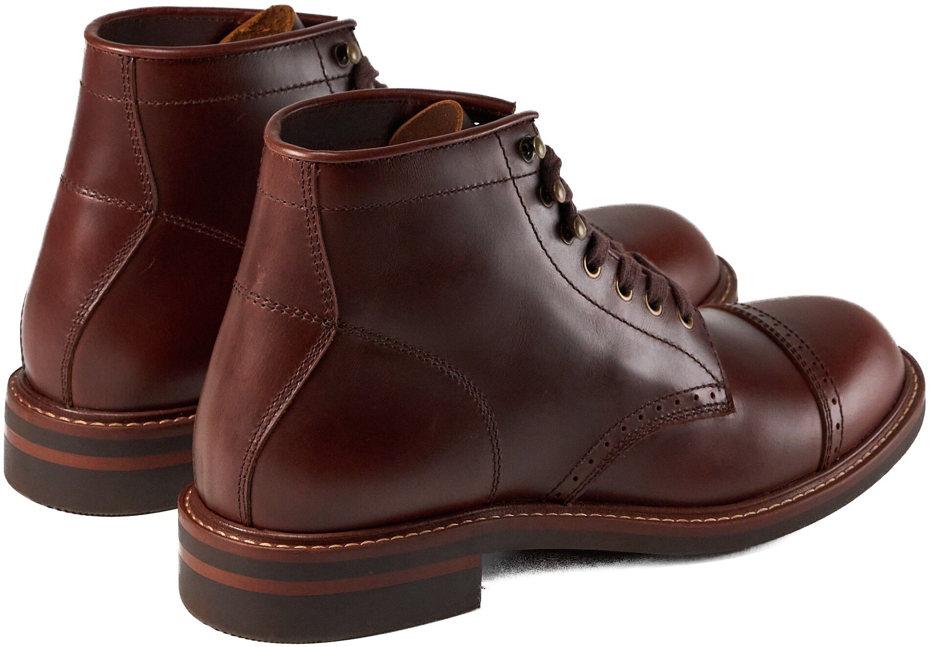 Laced boot