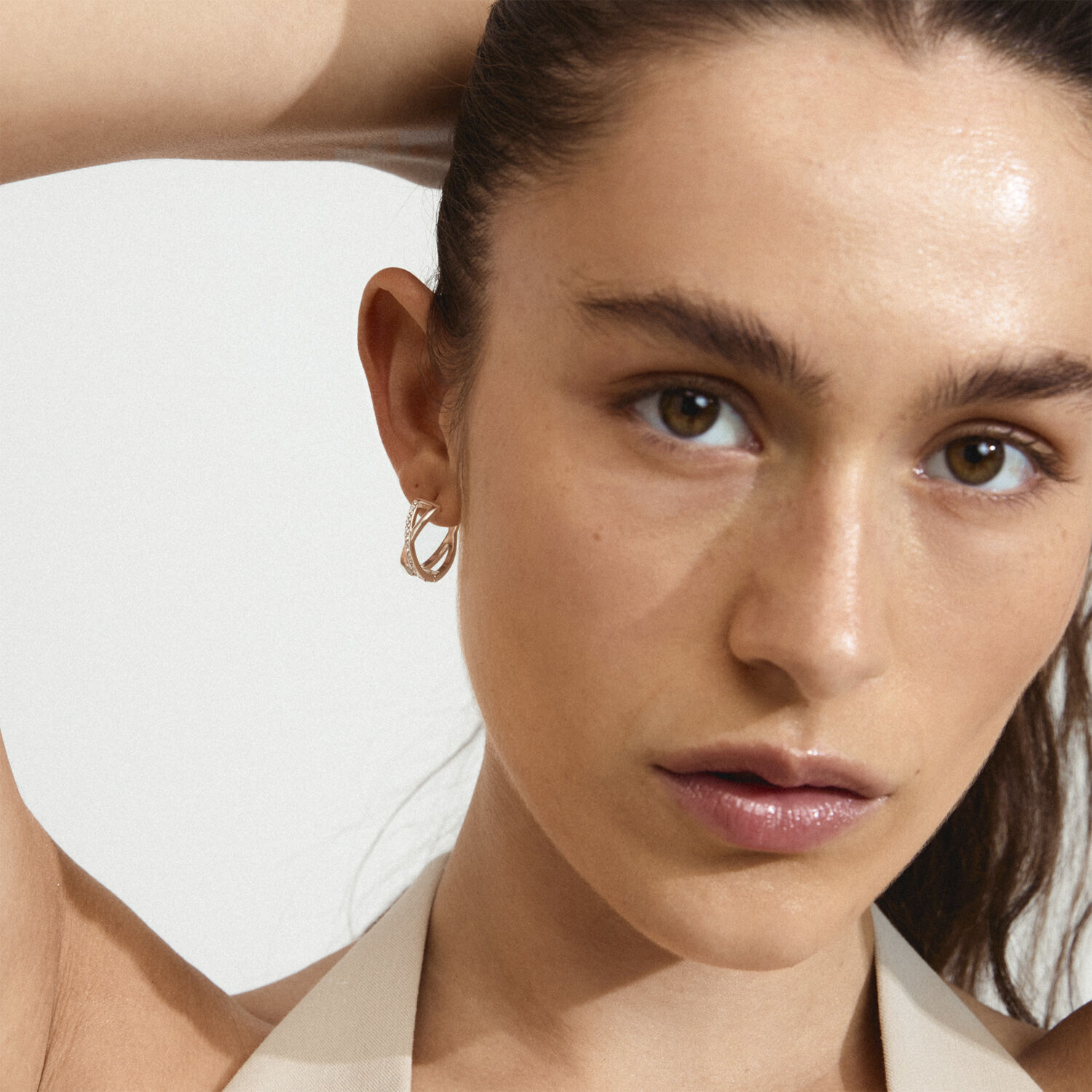 KIRA earrings silver-plated