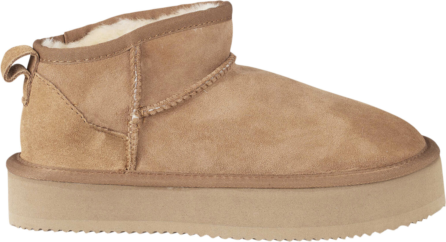 RHSydney Shearling plateau boots almond