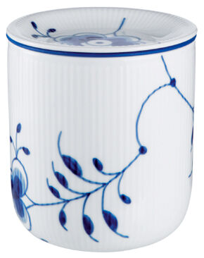 Blue Fluted Mega f&ouml;rvaringsburk 80 cl / 13 cm