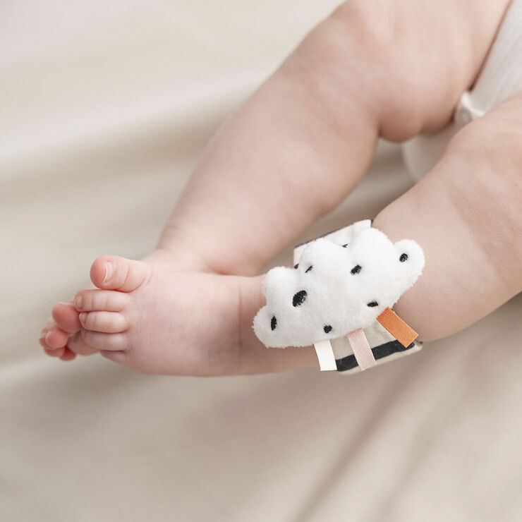 Håndledsranglesæt 2 stk. Happy clouds Pudder