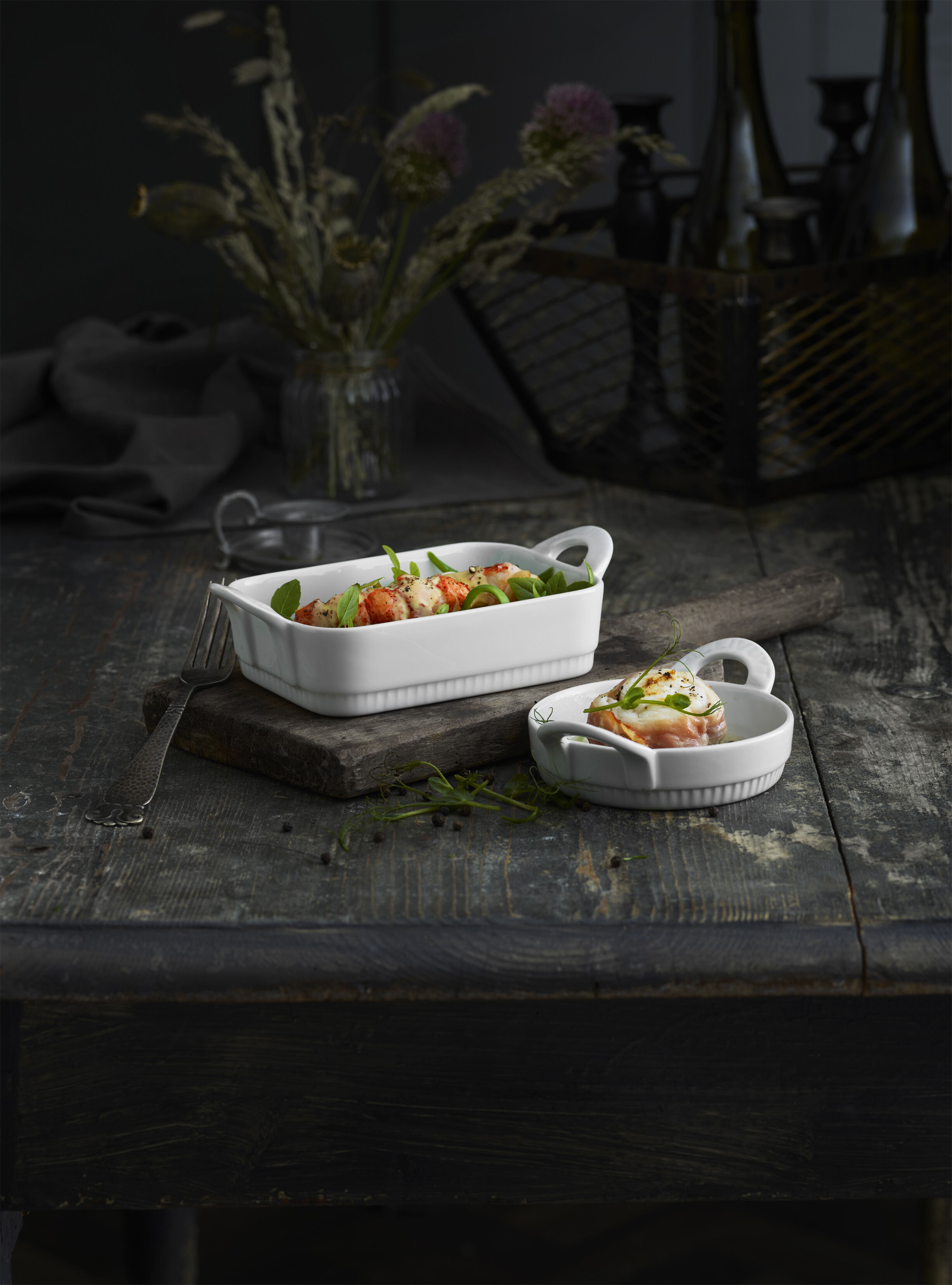 "Fat Toulouse 15 cl 12 cm Hvit"