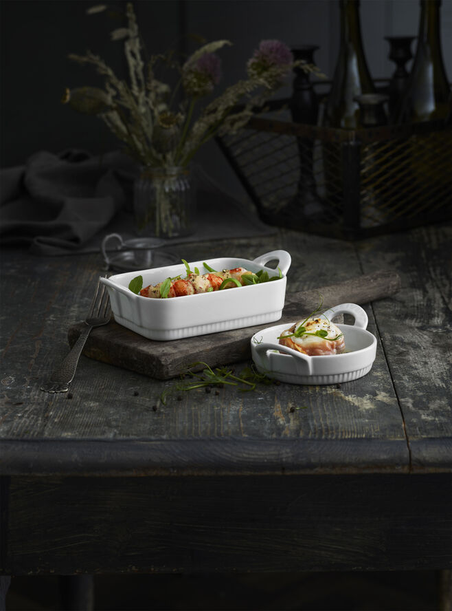 "Fat Toulouse 15 cl 12 cm Hvit"