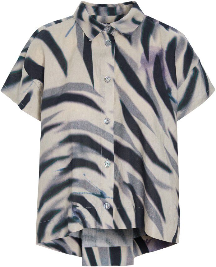 Harukaze kort &aelig;rmet skjorte