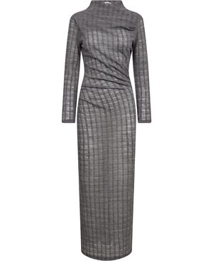 Nova dress Grey Check-36