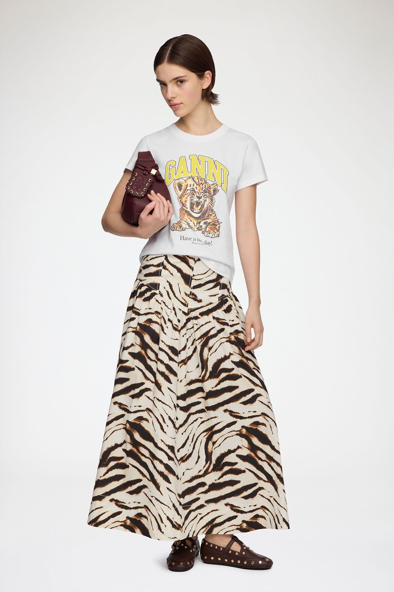 Basic Cotton Jersey Baby Fit Tiger