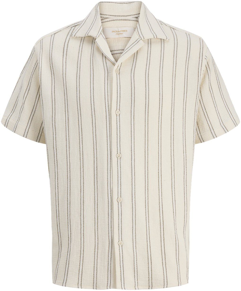 Jjecoba Stripe Resort Shirt Ss Sn Jnr