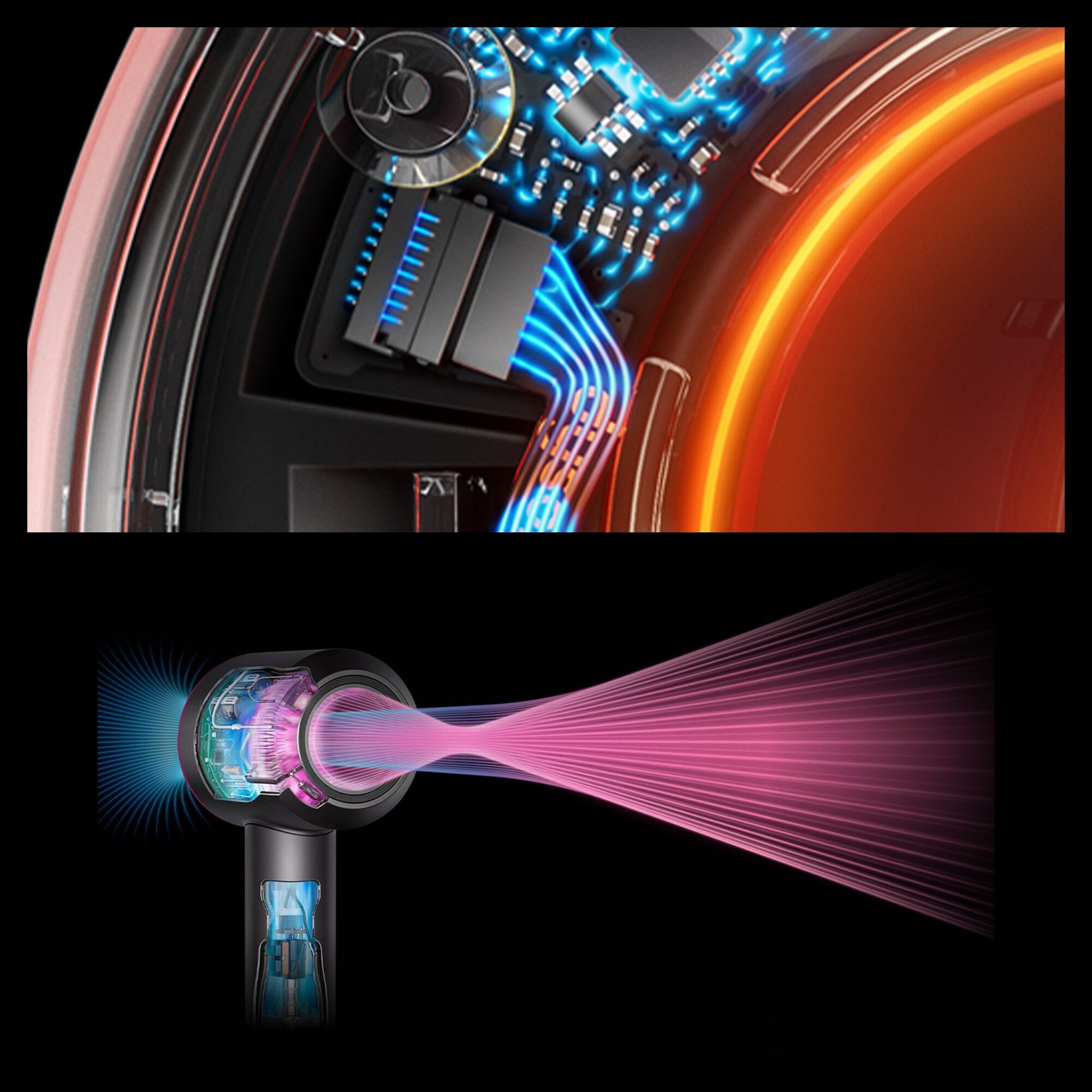 Dyson Supersonic Nural hair dryer Straight+Wavy