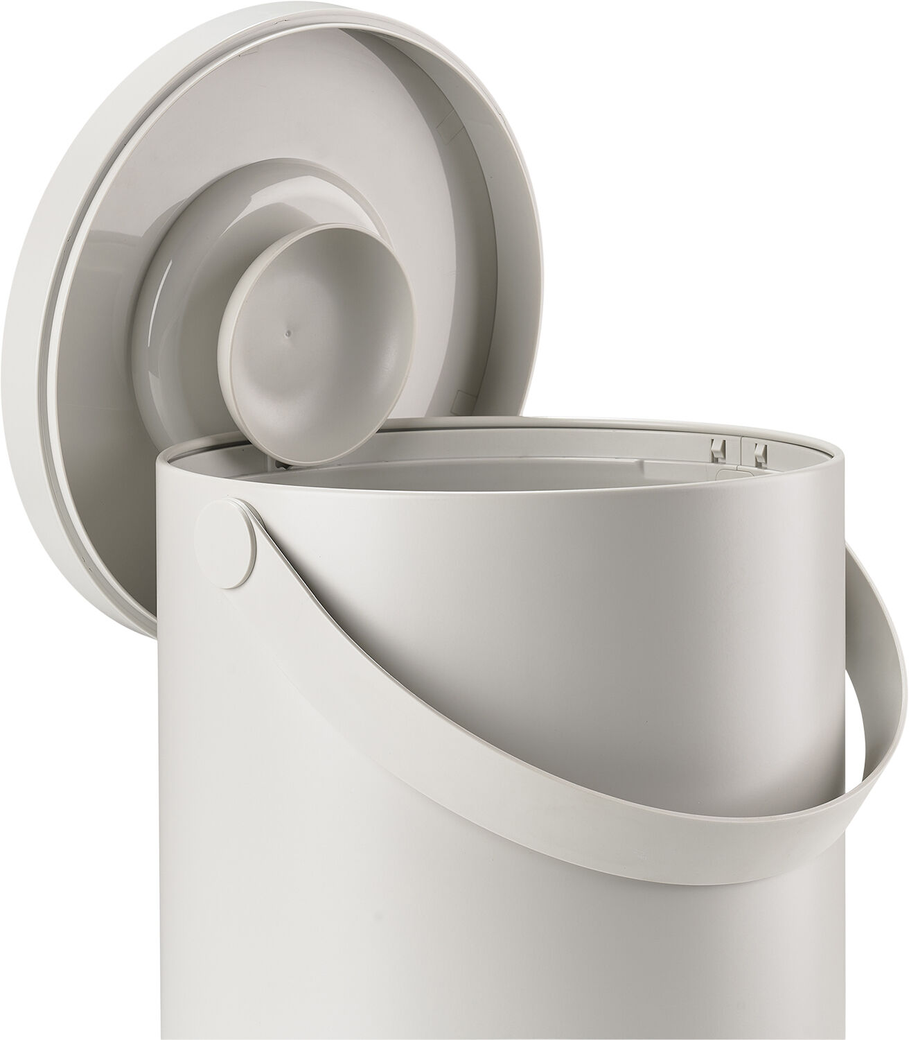 Soptunna Circular 15 liter Warm Grey