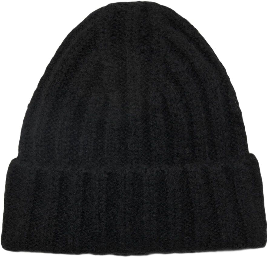 Ribbed knit beanie