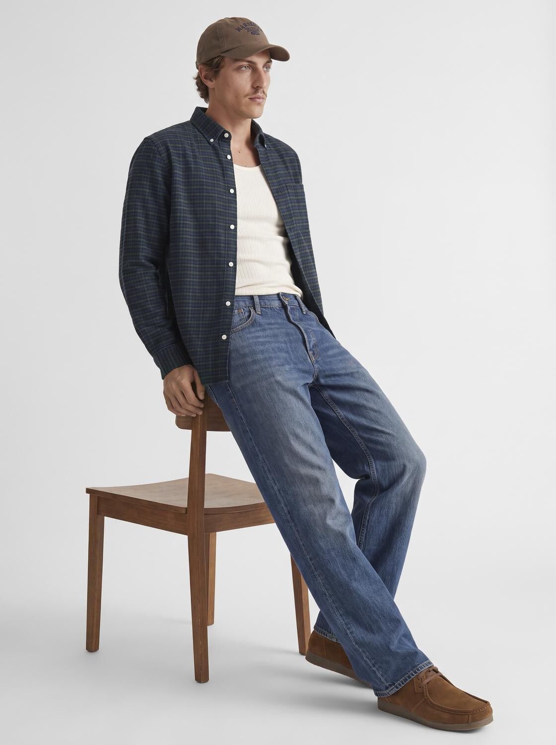 Jprblustanley Flannel L/S Shirt Bf Ln