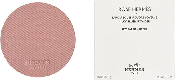 Rose Hermès, silky blush powder refill, Rose Ombré