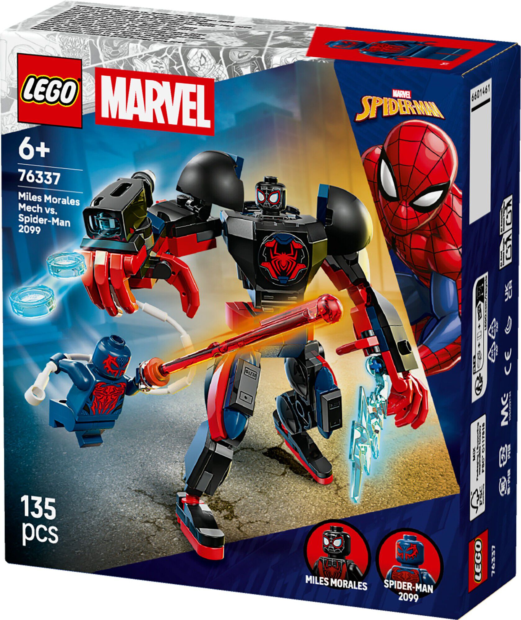 Miles Morales-mech mod Spider-Man 2099 76337