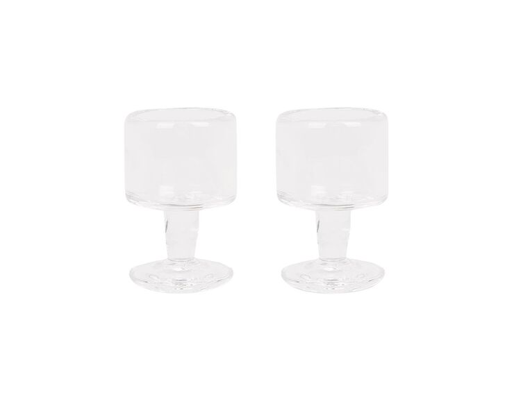 0405 Stem Glass Set of Two