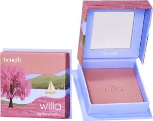 Willa WANDERful World Blush Powder mjuk neutralt rosa blusher