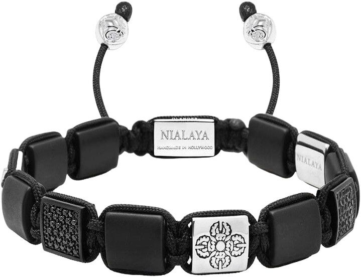 The CZ Flatbead Collection - Black Onyx and Silver