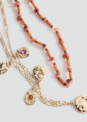 Set 2 combined necklaces