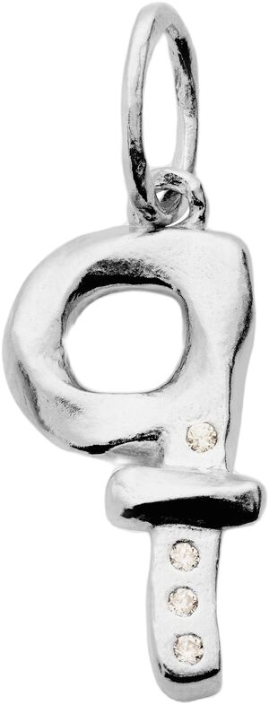 Q Alphabet Pendant
