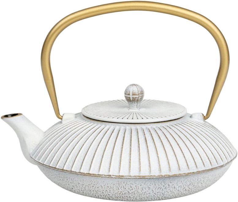 Tekande, off-white/guld, st&oslash;bejern, 1,1L, LINHAI