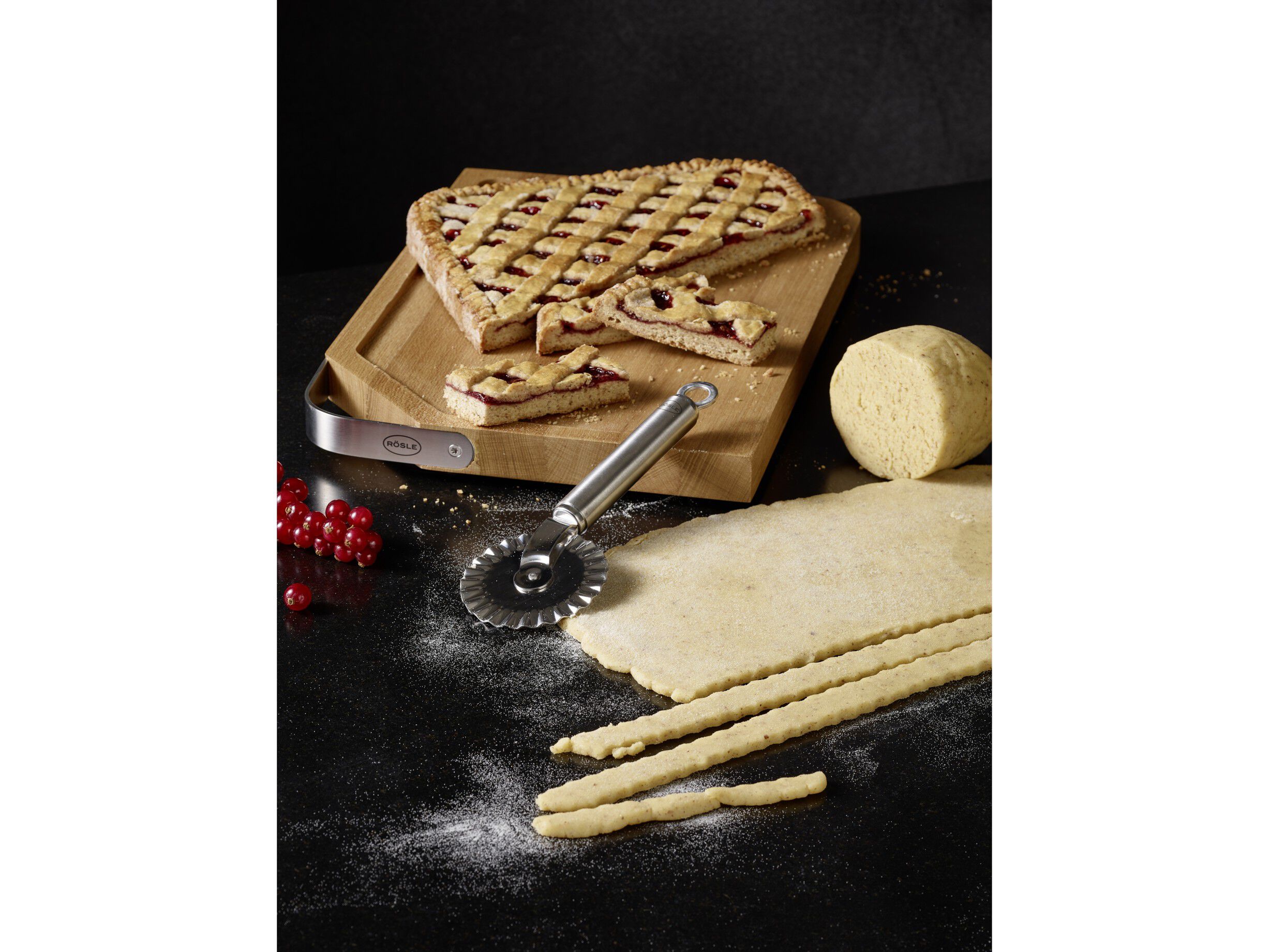 Br&ouml;dsporre/pastasporre 7 x 19,5 cm St&aring;l