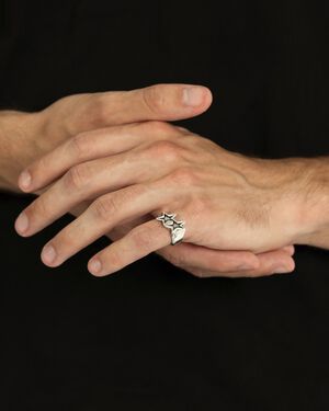 Tilled Icon Ring