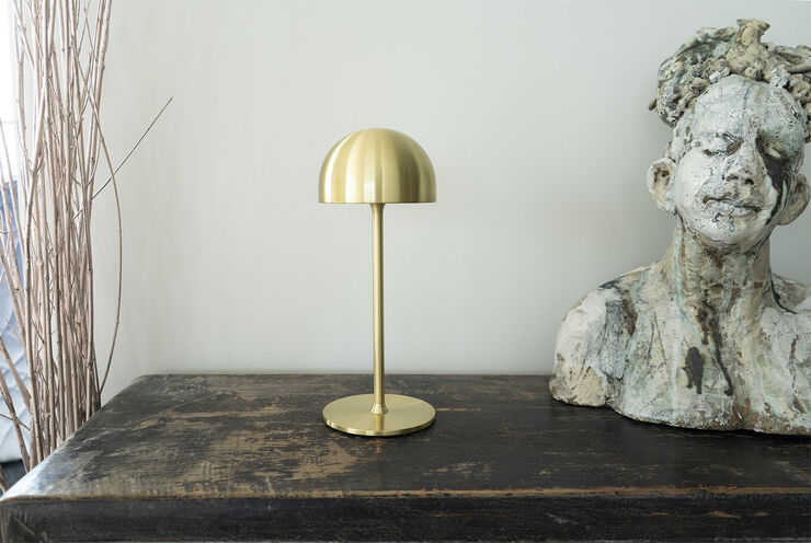 Tim Genopladelig H30cm, Messing