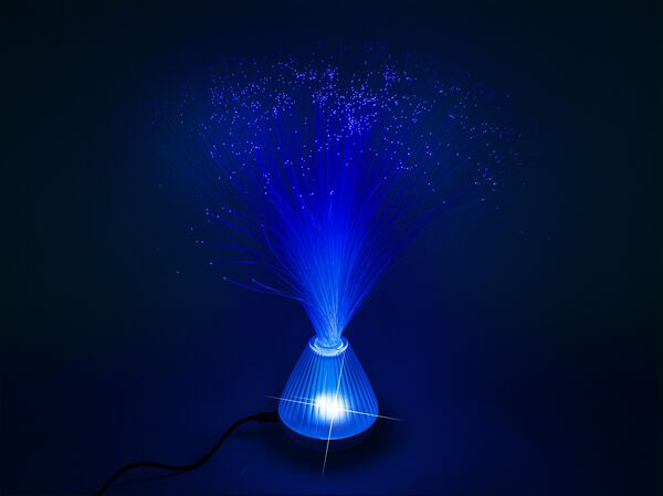 FIBEROPTISK LAMPE 33 cm
