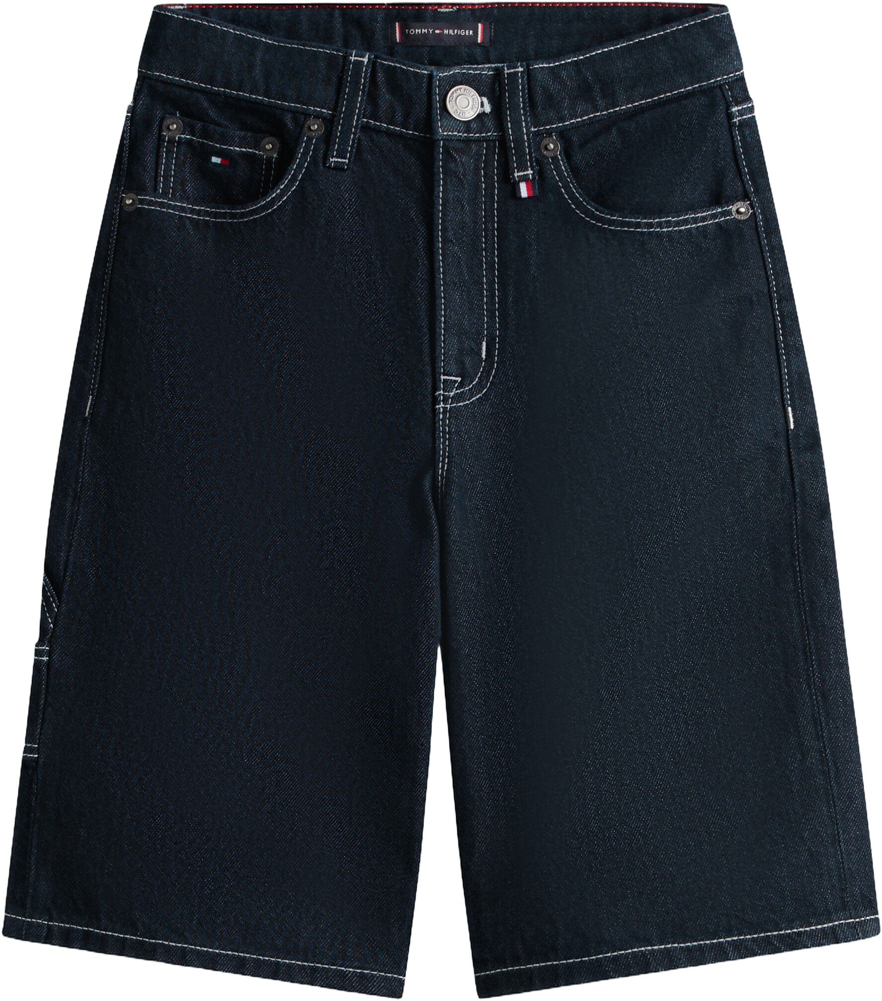 BAGGY RINSE DENIM SHORTS