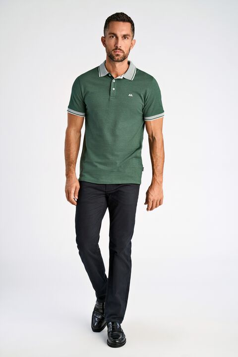 Organic cotton polo S/S