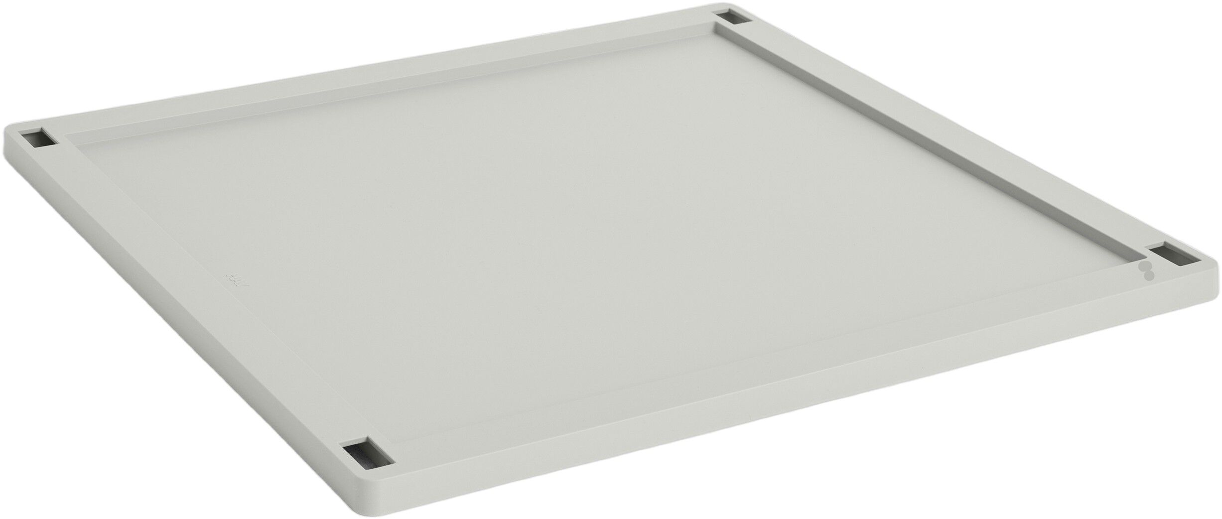 HAY Colour Crate Lid Plastic-Large Square-Sage green