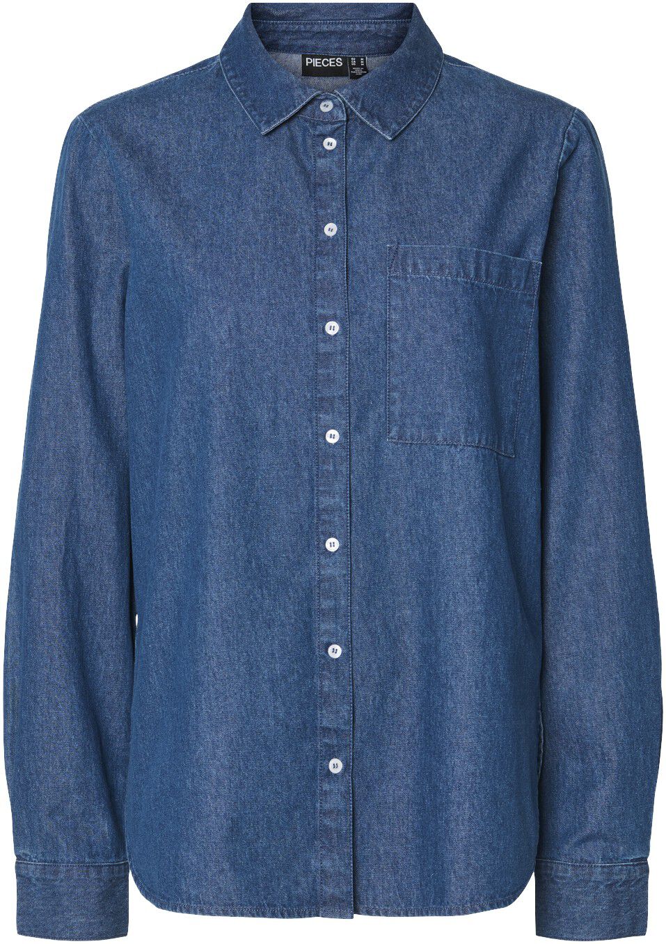 PCTENIM LS SHIRT WVN BC