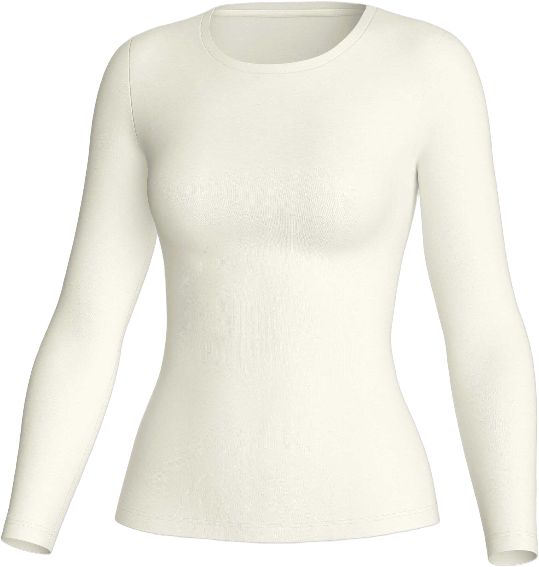 Long sleeve T-shirt O neck Wool Lyocell