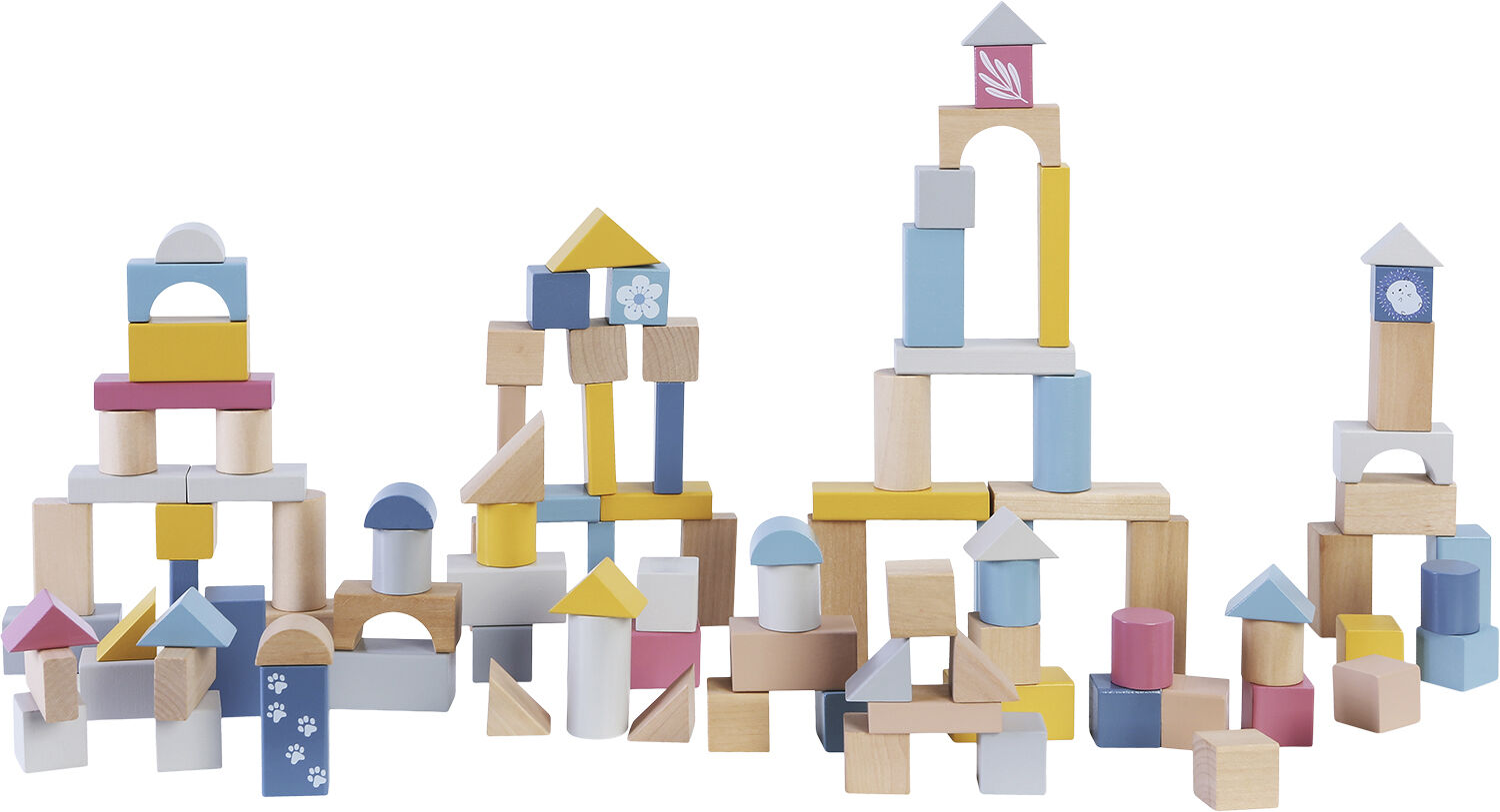 WOOD BEEZ 100 KLODSER