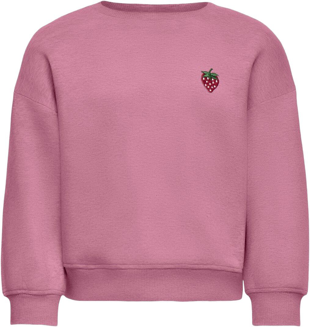 Kmgsweat L/S Crew Emb Loose Swt Noos