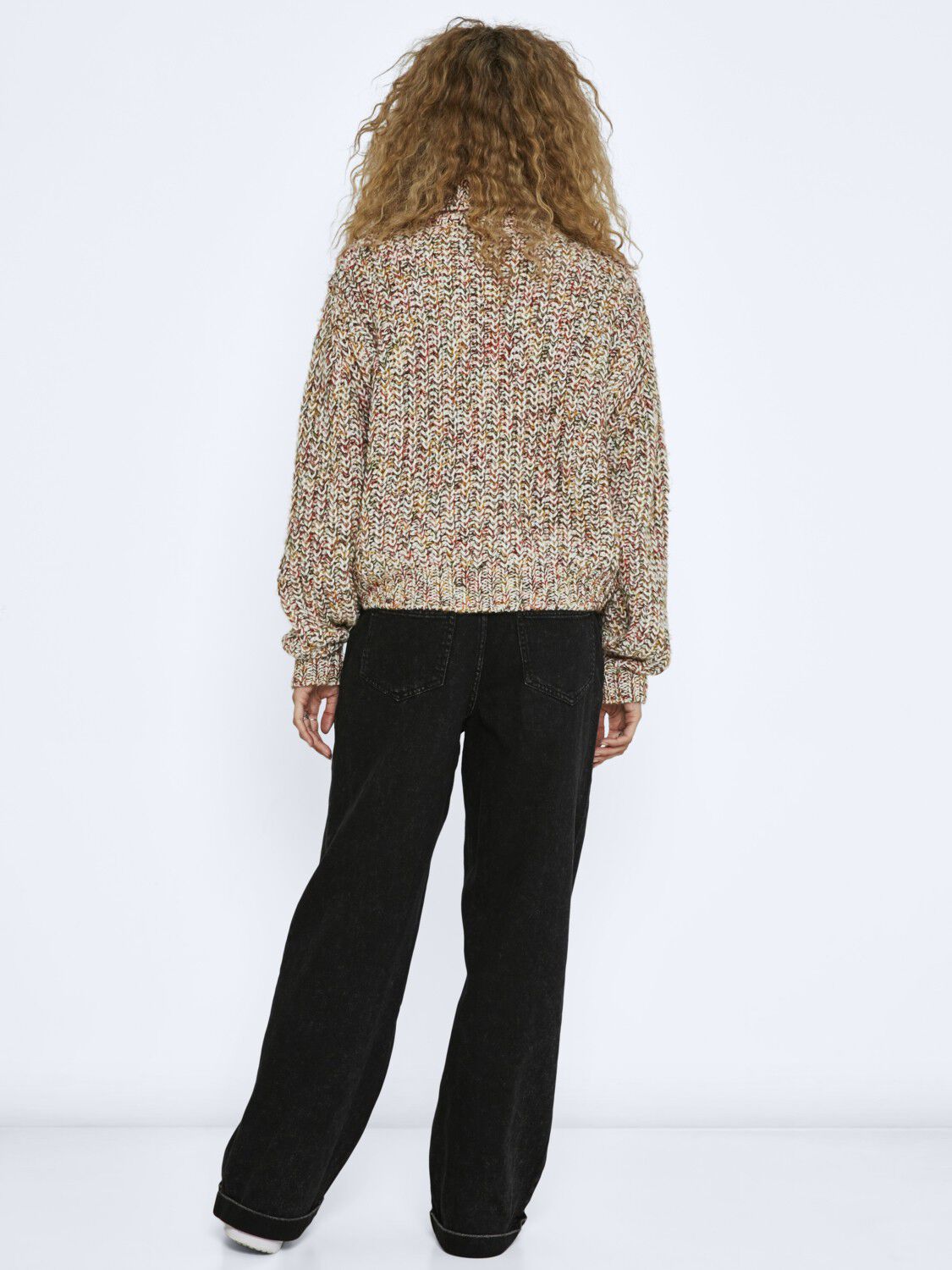 Nmmarney L/S High Neck Knit Fwd Noos