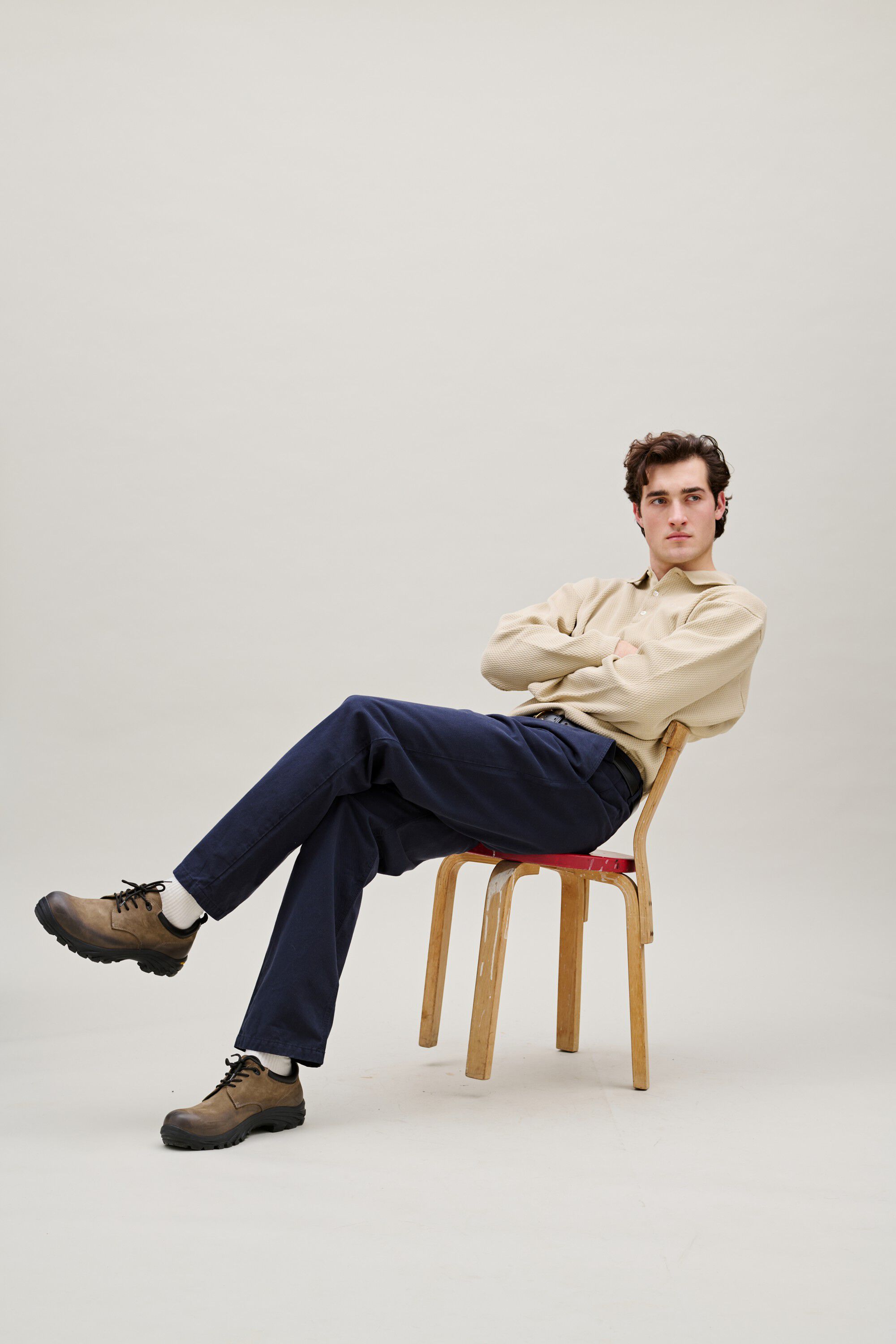 HERB POLO SWEATSHIRT