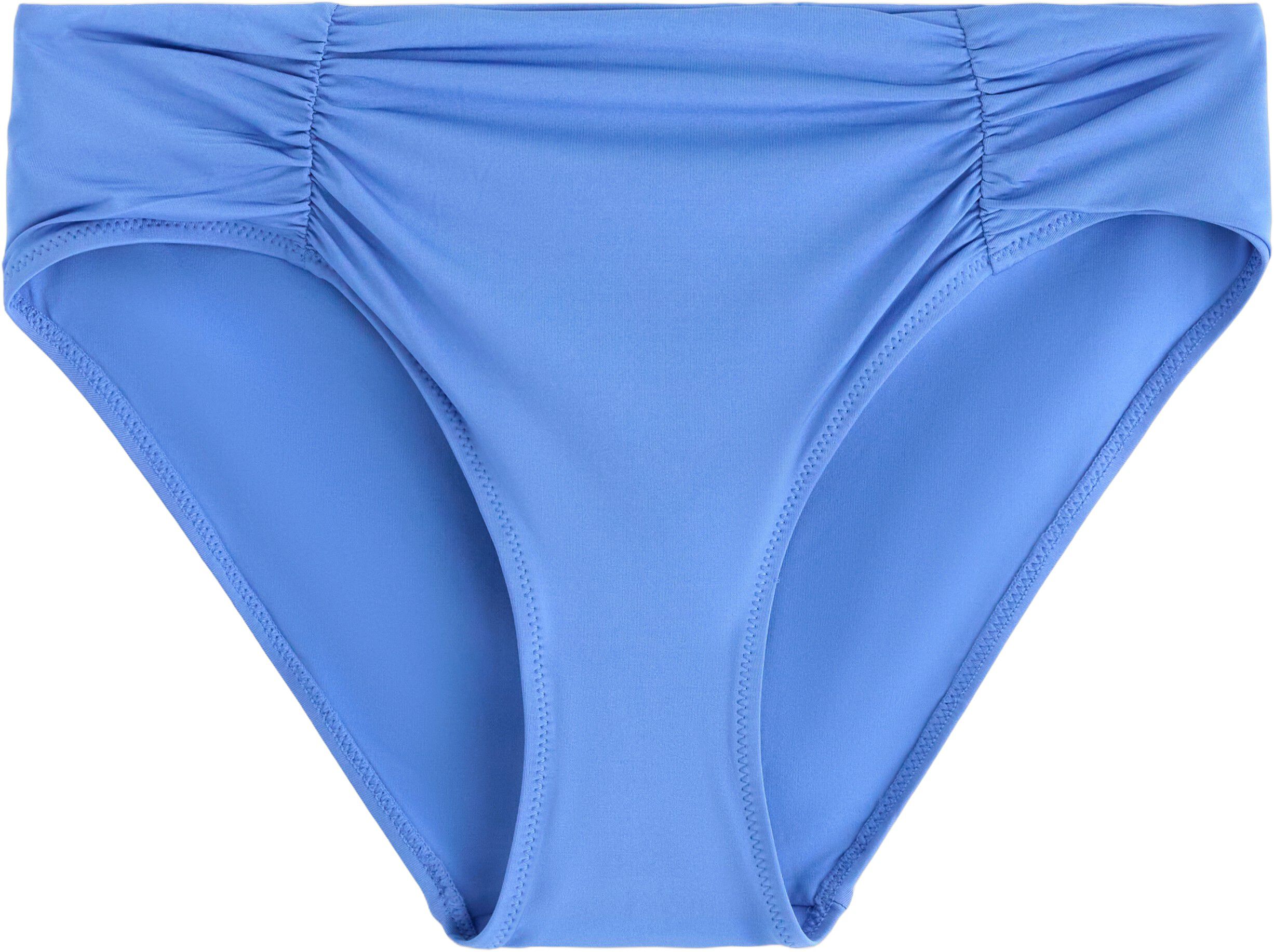 Bikini bottom with a regular waist