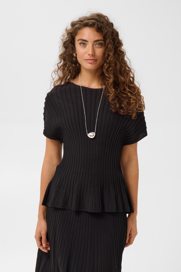 CUHEART KNIT CAPSLEEVE
