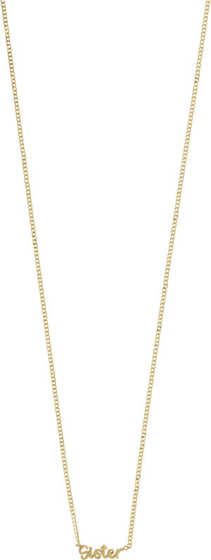 SISTER recycled necklace gold-plated