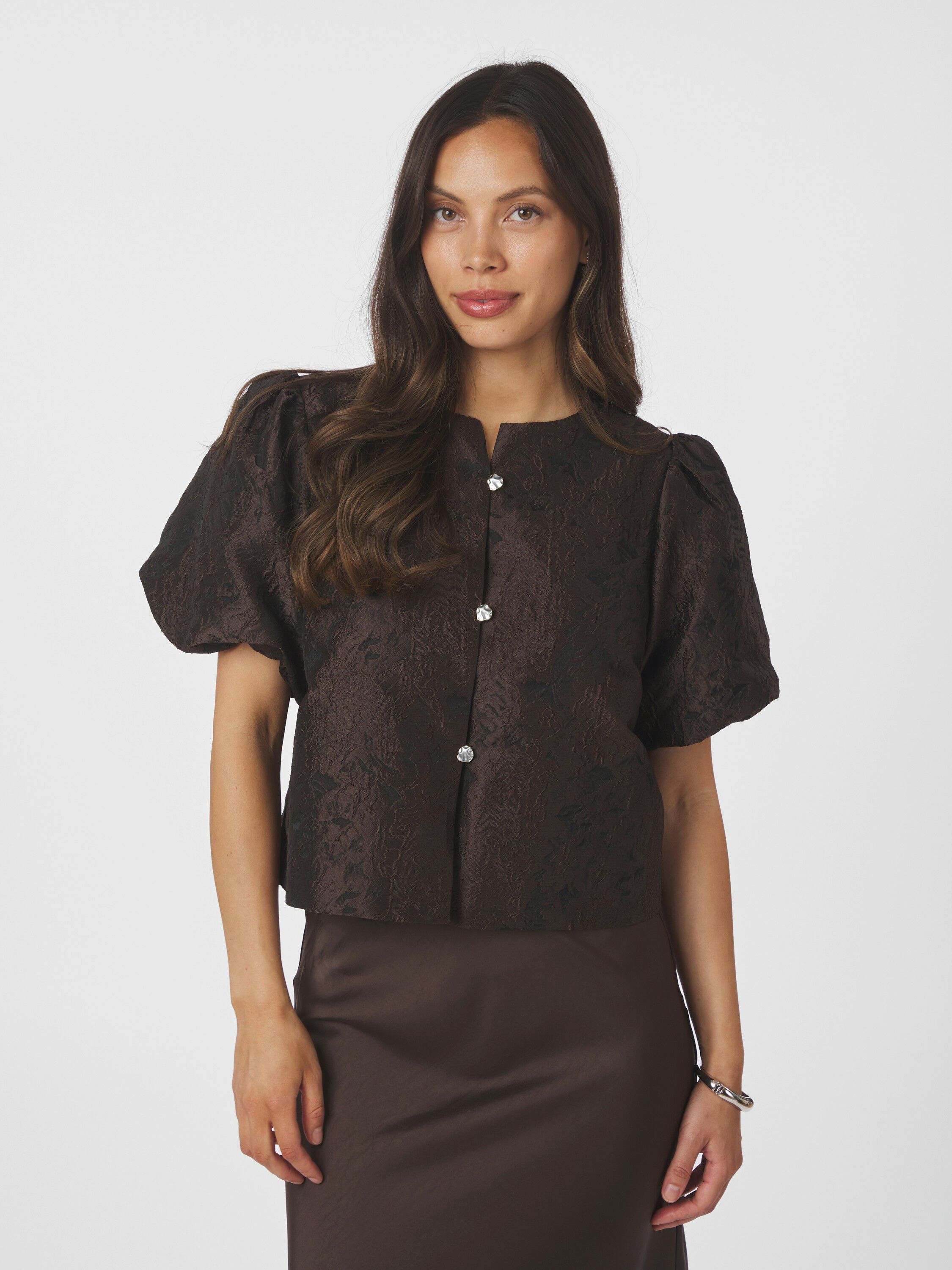 Aisa Brocade Blouse