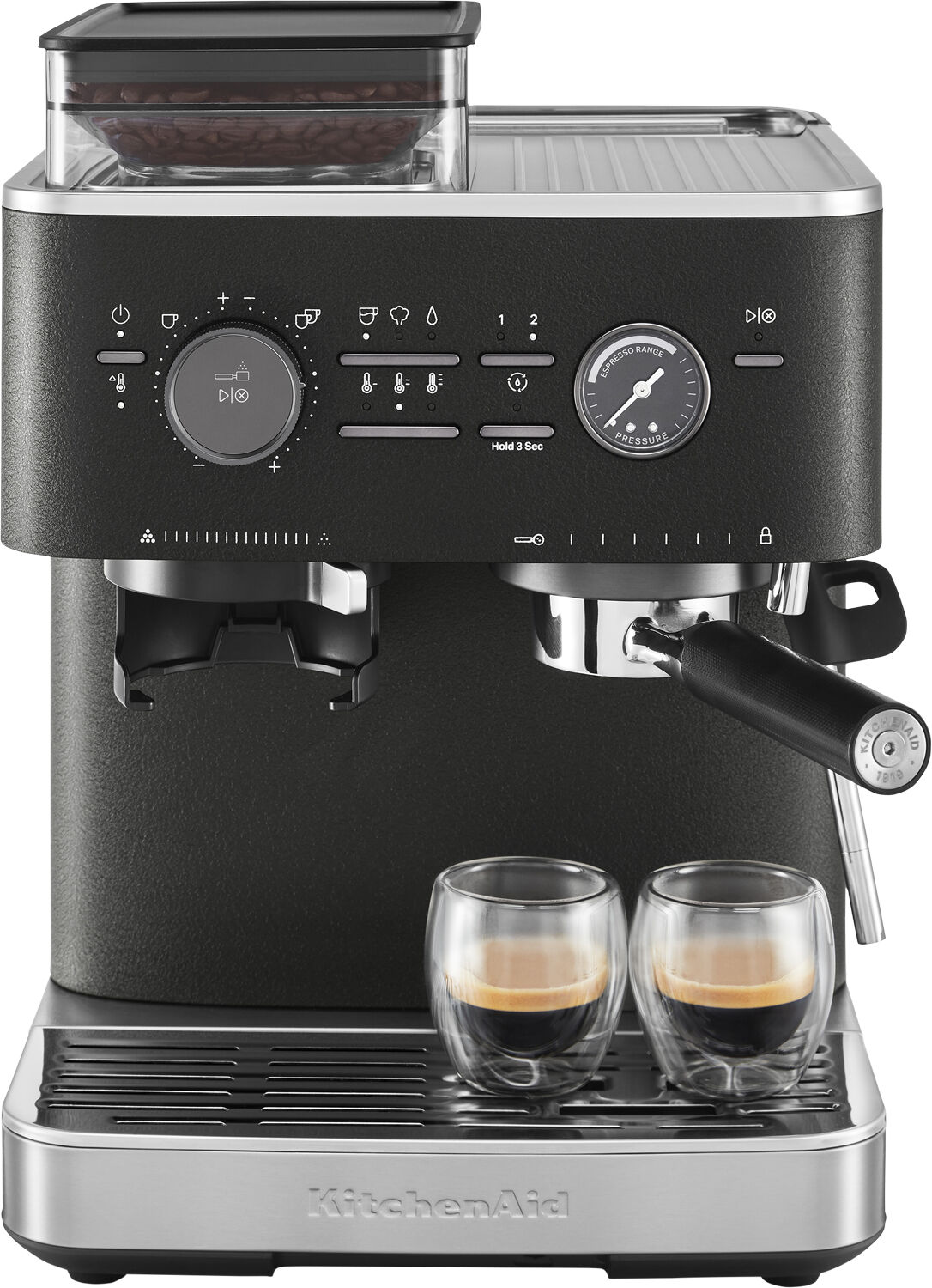 KITCHENAID halvautomatisk espressomaskine-5KES6551EBK