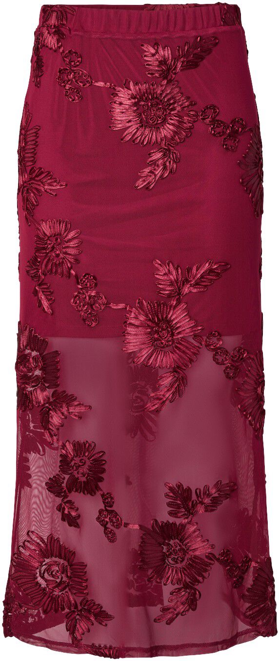 PCOFFIA HW MIDI SKIRT JRS D2D