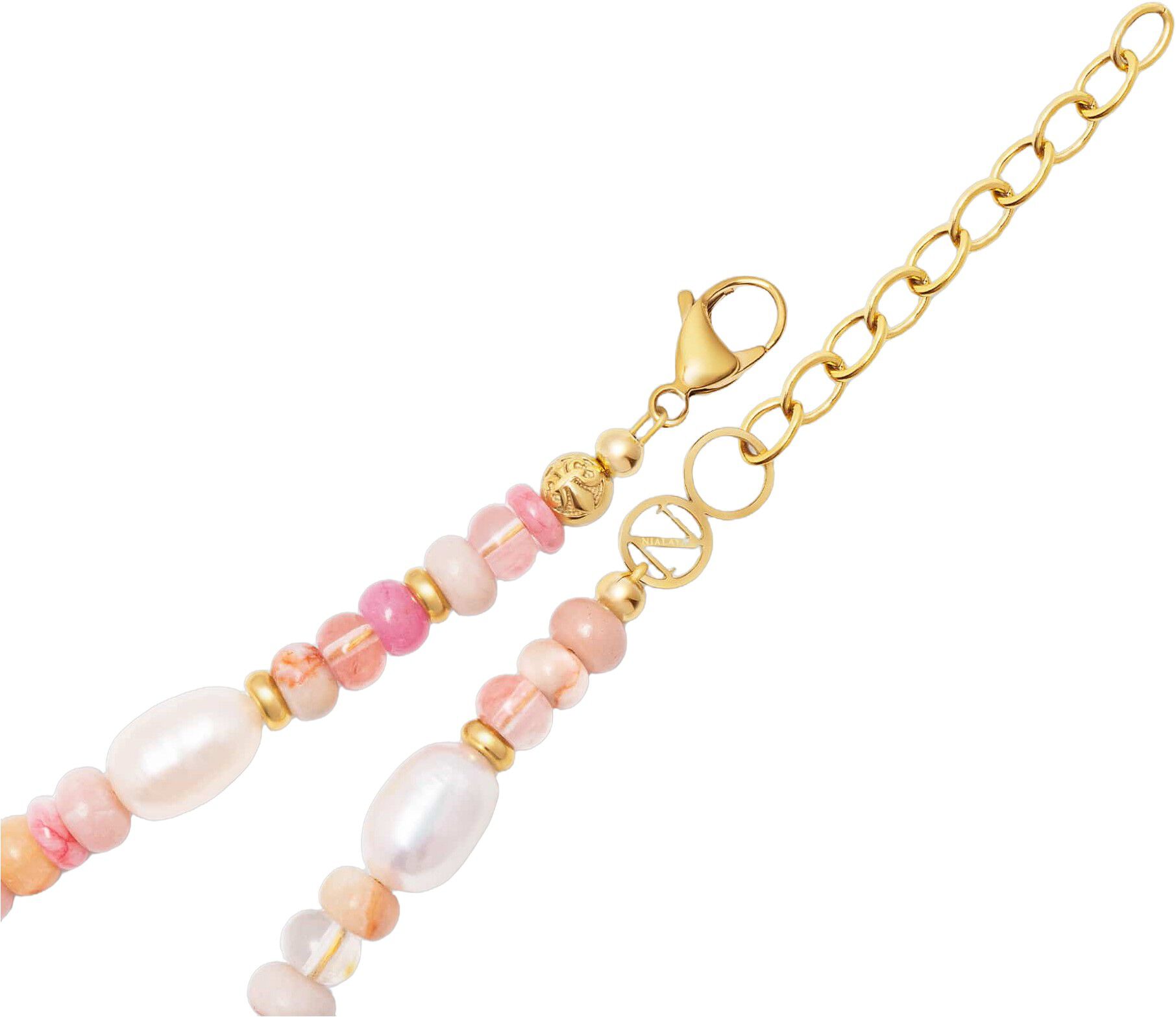 Women's Rose Pearl Choker